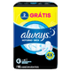 Absorvente-com-Abas-Seca-Always-Noturno-G-Pacote-16-Unidades-Gratis-2-Absorventes