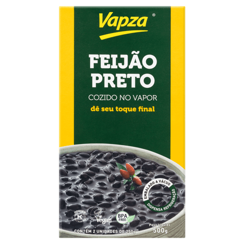 Feijao-Preto-Cozido-no-Vapor-Vapza-Caixa-500g-2-Unidades-de-250g-Cada