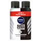 Pack-Antitranspirante-Aerossol-Invisible-Black---White-Antibacteriano-48h-Nivea-Men-Spray-2-Unidades-150ml-Cada-Leve-Mais-Pague-Menos