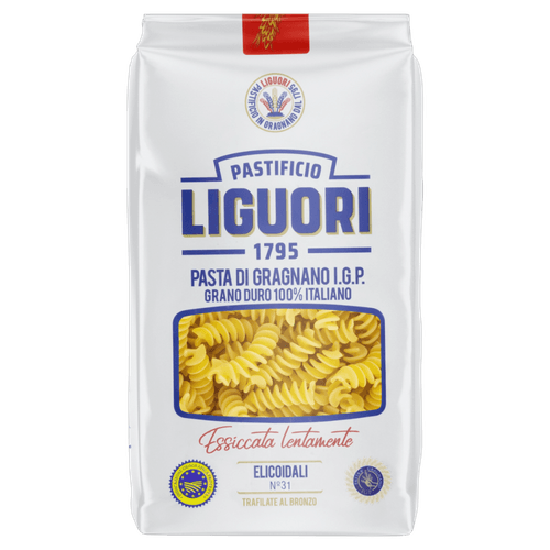 Macarrao-de-Semola-de-Trigo-Grano-Duro-Fusilli-31-Liguori-Pacote-500g Macarrao-de-Semola-de-Trigo-Grano-Duro-Fusilli-31-Liguori-Pacote-500g