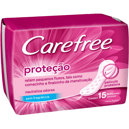 Protetor-Intimo-Diario-Carefree-Neutralize-Pacote-Com-15-Unidades