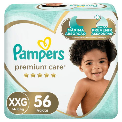 Fralda-Descartavel-Infantil-Pampers-Premium-Care-XXG-14-a-18kg-Pacote-56-Unidades