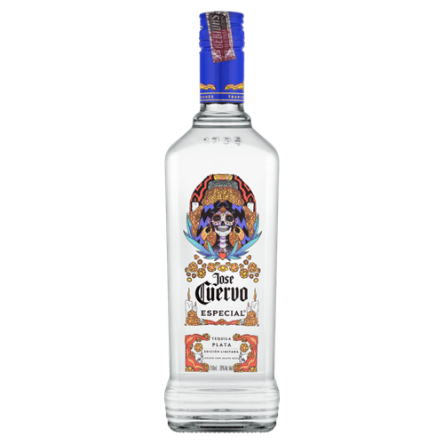 Tequila-Plata-Calavera-Jose-Cuervo-Especial-Garrafa-750ml-Edicao-Limitada