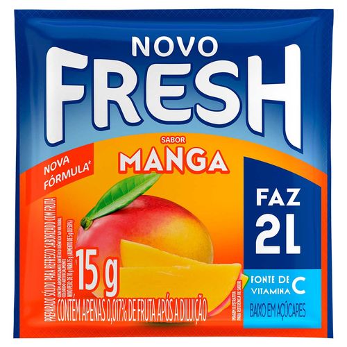 Refresco-Em-Po-Fresh-Manga-Caixa-Com-15-Unidades-De-15g Refresco-Em-Po-Fresh-Manga-Caixa-Com-15-Unidades-De-15g