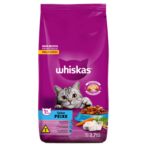 Alimento-Premium-para-Gatos-Adultos-Peixe-Whiskas-Pacote-27kg