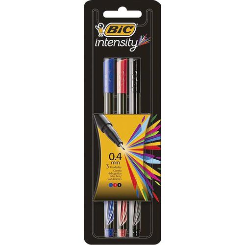 Kit-Caneta-Esferografica-Bic-Intensity-com-3-Unidades