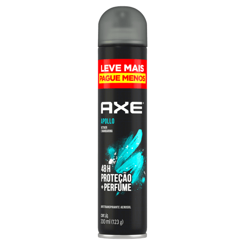 Antitranspirante-Aerossol-Vetiver-e-Mandarina-48h-Axe-Apollo-200ml-Spray-Leve-Mais-Pague-Menos