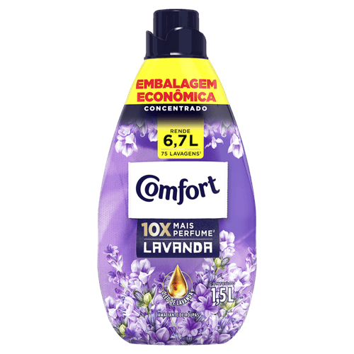 Amaciante-de-Roupa-Concentrado-com-Oleo-de-Lavanda-Comfort-Frasco-15l-Embalagem-Economica