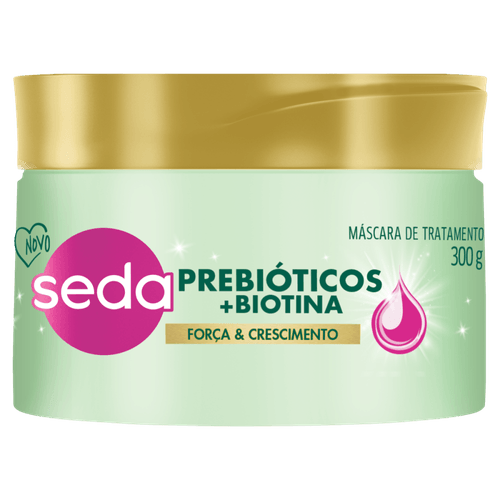 Mascara-de-Tratamento-Forca---Crescimento-Seda-Prebioticos---Biotina-Pote-300g