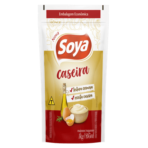 Maionese-Caseira-Soya-Sache-1kg-Embalagem-Economica