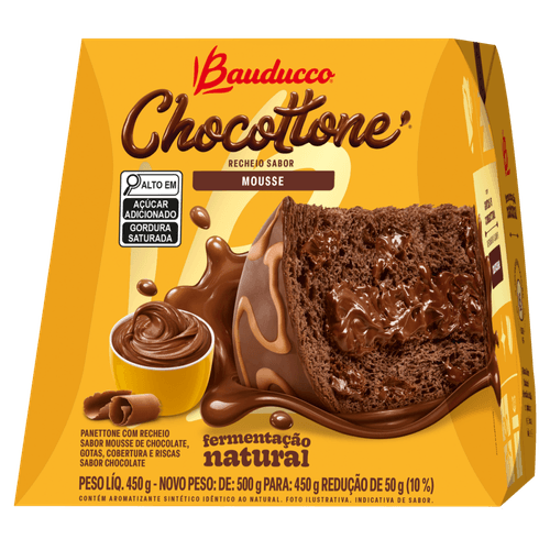 Panettone-Chocolate-Recheio-Mousse-de-Chocolate-Cobertura-Gotas-e-Riscas-Chocolate-Bauducco-Chocottone-Caixa-450g