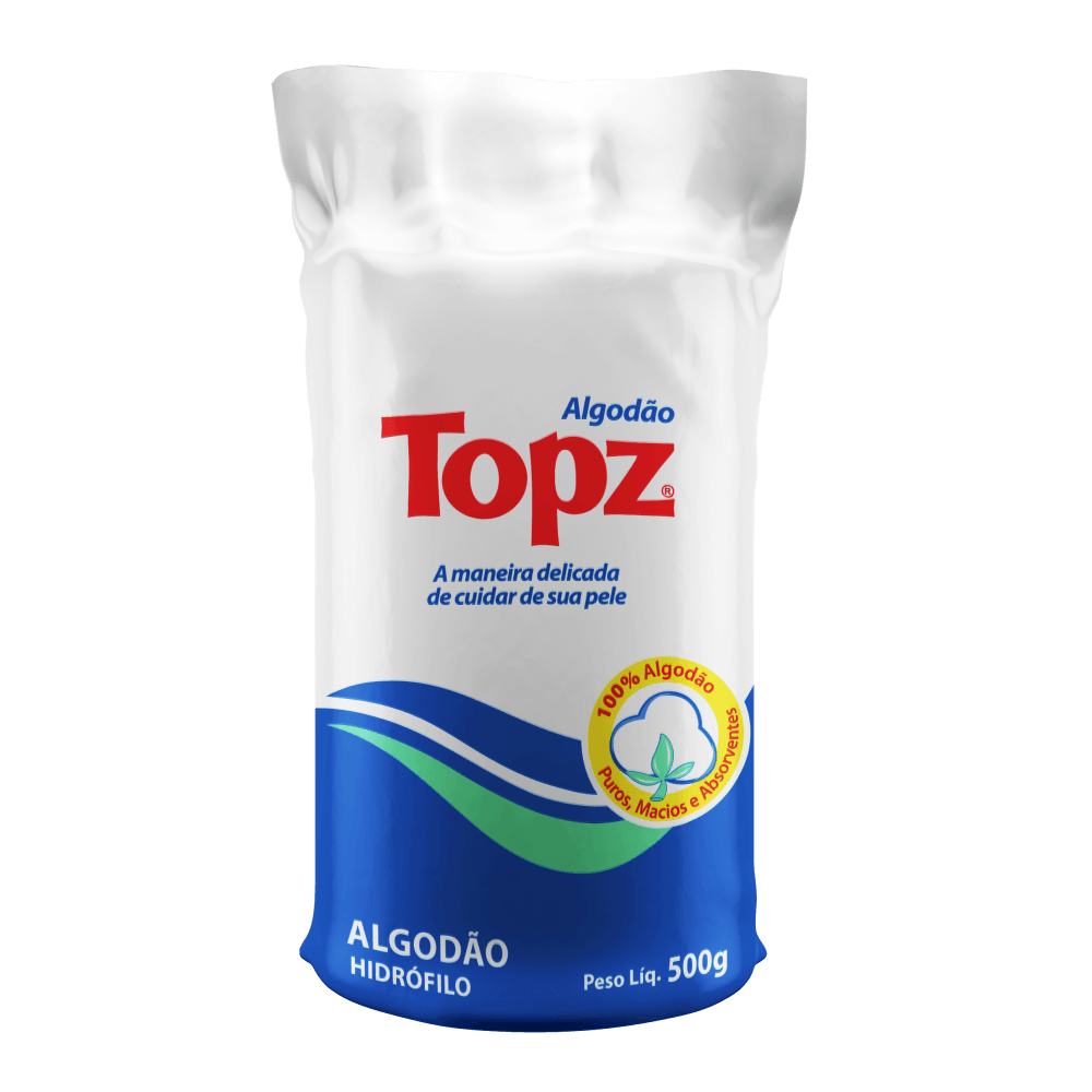 Algodao Rolo Topz 500g - Apoio Entrega V2