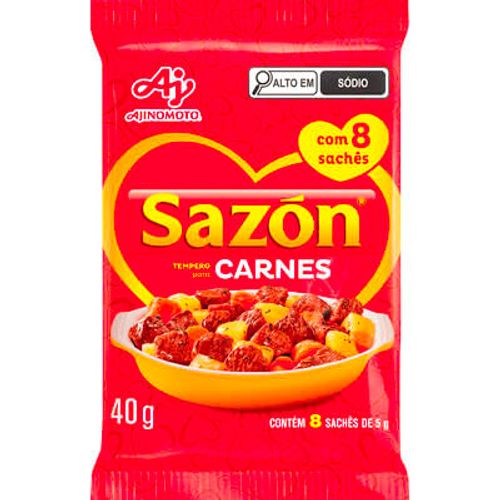 Tempero-Po-para-Carnes-Sazon-Pacote-40g-8-Unidades-de-5g-Cada