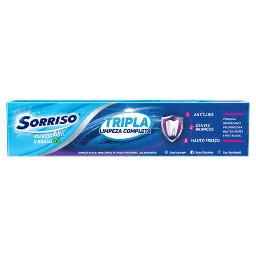 Creme-Dental---Calcio-Sorriso-Tripla-Limpeza-Completa-Caixa-140g-Leve-Mais-Pague-Menos