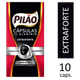 Cafe-em-Capsula-de-Aluminio-Torrado-e-Moido-Espresso-Extraforte-Pilao-Caixa-52g-10-Unidades Cafe-em-Capsula-de-Aluminio-Torrado-e-Moido-Espresso-Extraforte-Pilao-Caixa-52g-10-Unidades