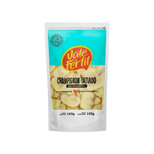 Cogumelo-Champignon-em-Conserva-Fatiado-Vale-Fertil-Sache-Peso-Liquido-160g-Peso-Drenado-100g