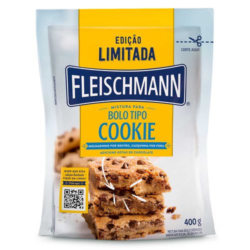 Mistura-para-Bolo-Cookie-Cremoso-Baunilha-Fleischmann-Sache-400g-Edicao-Limitada