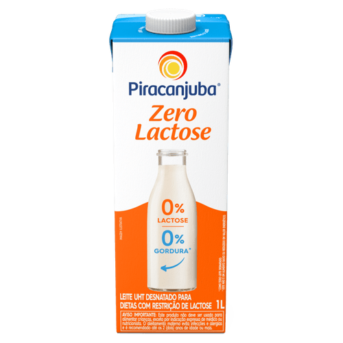 Leite-UHT-Desnatado-Zero-Lactose-para-Dietas-com-Restricao-de-Lactose-Piracanjuba-Caixa-com-Tampa-1l