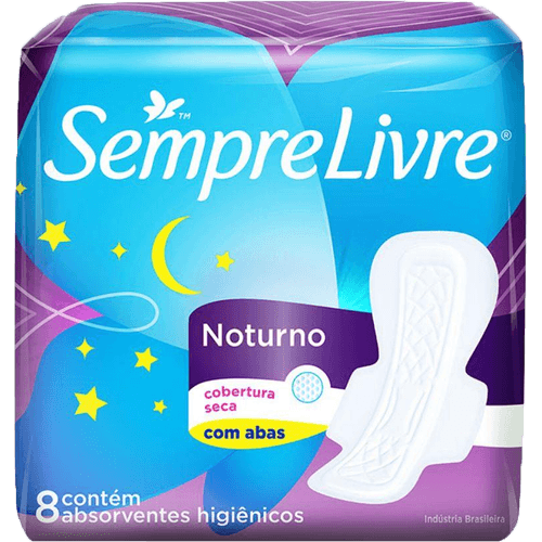Absorvente-com-Abas-Noite-e-Dia-Suave-Sempre-Livre-Adapt-Plus-Pacote-8-Unidades Absorvente-com-Abas-Noite-e-Dia-Suave-Sempre-Livre-Adapt-Plus-Pacote-8-Unidades