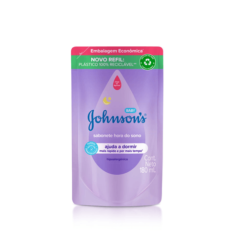 Sabonete-Bebe-Liquido-Johnson-s-Hora-do-Sono-Sache-180ml-Refil-Embalagem-Economica Sabonete-Bebe-Liquido-Johnson-s-Hora-do-Sono-Sache-180ml-Refil-Embalagem-Economica