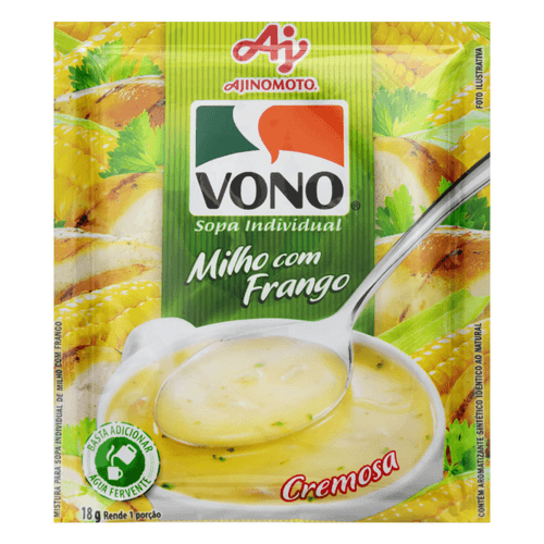 Sopa-Individual-Cremosa-Milho-com-Frango-Vono-Pacote-18g Sopa-Individual-Cremosa-Milho-com-Frango-Vono-Pacote-18g