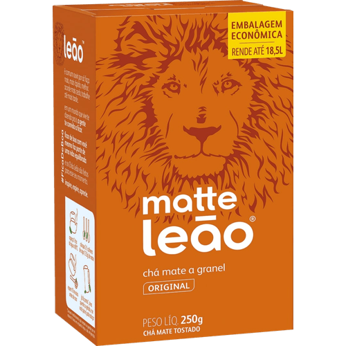 Cha-Mate-Tostado-a-Granel-Original-Matte-Leao-Caixa-250g-Embalagem-Economica