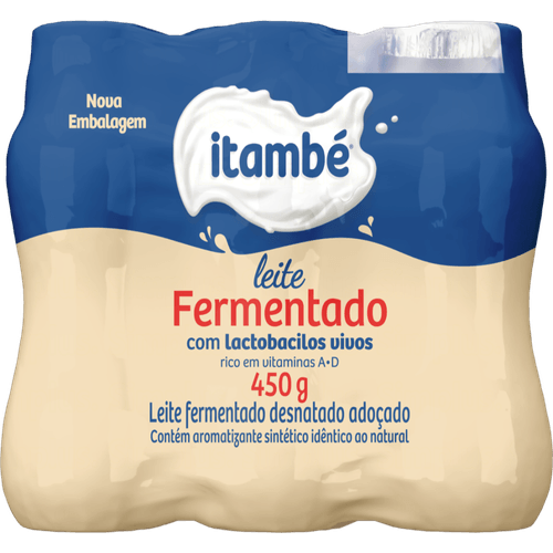 Leite-Fermentado-Adocado-Desnatado-com-Lactobacilos-Vivos-Itambe-Frasco-450g-6-Unidades-de-75g-Cada