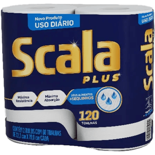 Toalha-de-Papel-Scala-Plus-222cm-x-19cm-Pacote-2-Unidades-com-60-Folhas-Cada