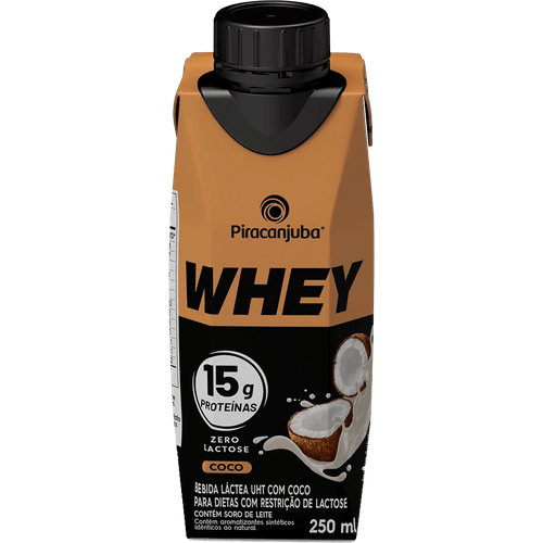 Bebida-Lactea-UHT-com-Coco-Zero-Lactose-para-Dietas-com-Restricao-de-Lactose-15g-Proteinas-Piracanjuba-Whey-Caixa-250ml