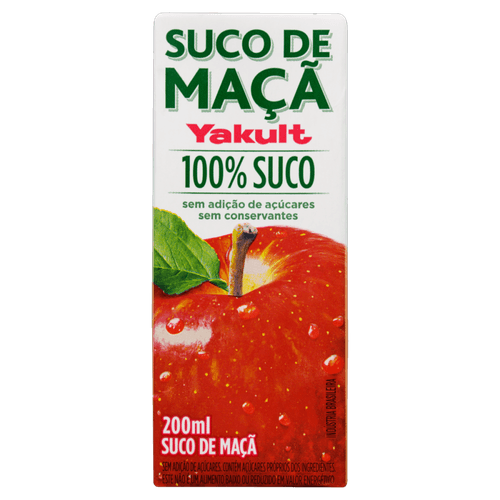Suco-Maca-sem-Adicao-de-Acucar-Yakult-Caixa-200ml Suco-Maca-sem-Adicao-de-Acucar-Yakult-Caixa-200ml