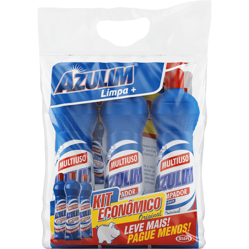 Kit-Limpador-Multiuso-Azulim-Original-500ml-Embalagem-com-3-Unidades