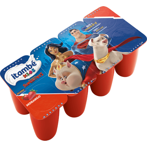 Queijo-Petit-Suisse-com-Preparado-de-Fruta-Morango-Justice-League-Itambe-Kids-Bandeja-320g-8-Unidades