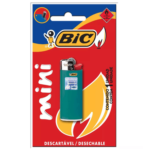 Isqueiro-Bic-Mini-Unidade Isqueiro-Bic-Mini-Unidade