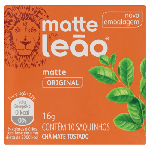 Cha-Mate-Tostado-Original-Matte-Leao-Caixa-16g-10-Unidades