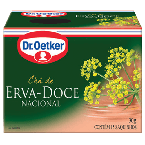 Cha-Ervas-Dr.Oetker-Erva-Doce Cha-Ervas-Dr.Oetker-Erva-Doce