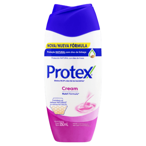 Sabonete-Liquido-Antibacteriano-com-Oleo-de-Linhaca-Protex-Cream-Frasco-250ml