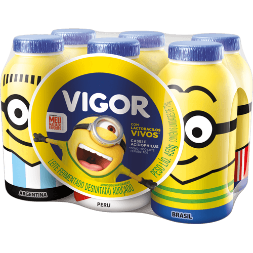 Leite-Fermentado-Desnatado-Adocado-Minions-Vigor-Frasco-450g-6-Unidades-de-75g-Cada