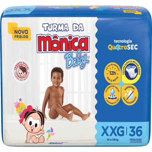 Fralda-Descartavel-Turma-da-Monica-Baby-XXG-13-a-17kg-Pacote-36-Unidades