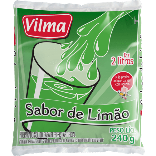 Refresco-em-Po-Vilma-sabor-Limao-240g