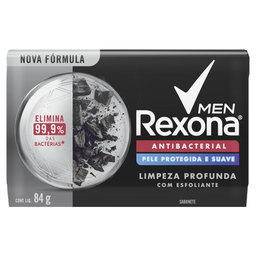 Sabonete-em-Barra-Antibacterial-com-Esfoliante-Rexona-Men-Limpeza-Profunda-Envoltorio-84g