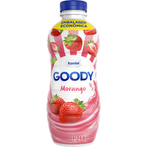 Bebida-Lactea-Fermentada-com-Preparado-de-Fruta-Morango-Itambe-Goody-Garrafa-115kg-Embalagem-Economica