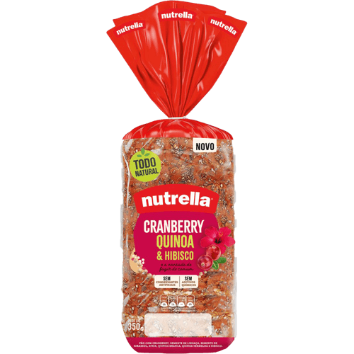 Pao-com-Cranberry-Semente-de-Linhaca-Semente-de-Girassol-Aveia-Quinoa-Branca-Quinoa-Vermelha---Hibisco-Nutrella-Pacote-350g Pao-com-Cranberry-Semente-de-Linhaca-Semente-de-Girassol-Aveia-Quinoa-Branca-Quinoa-Vermelha---Hibisco-Nutrella-Pacote-350g