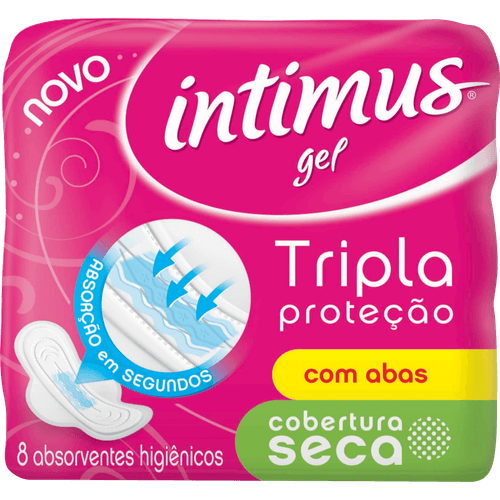 Absorvente-sem-Abas-Extra-Suave-Intimus-Tripla-Protecao-Pacote-8-Unidades