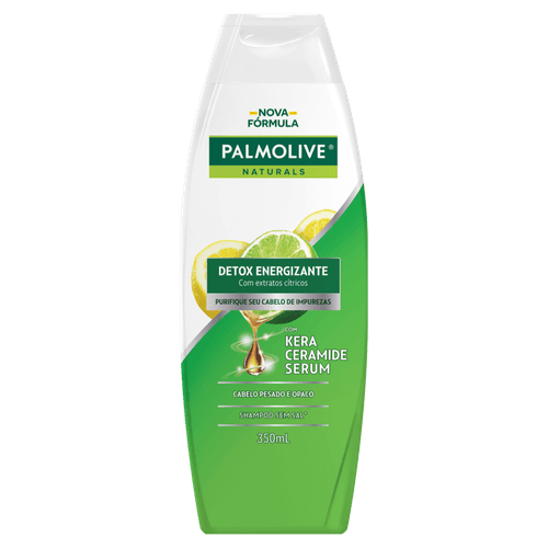 Shampoo-com-Extratos-Citricos-e-Kera-Ceramide-Serum-Palmolive-Naturals-Detox-Energizante-Frasco-350ml Shampoo-com-Extratos-Citricos-e-Kera-Ceramide-Serum-Palmolive-Naturals-Detox-Energizante-Frasco-350ml