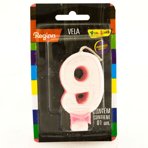 Vela-de-Aniversario-Regina-Super-Glitter-Rosa-Nº-9-Unidade