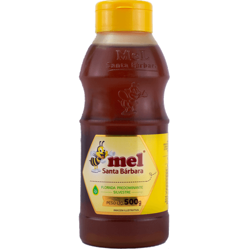 Mel-Florada-Silvestre-Mel-Santa-Barbara-Squeeze-500g