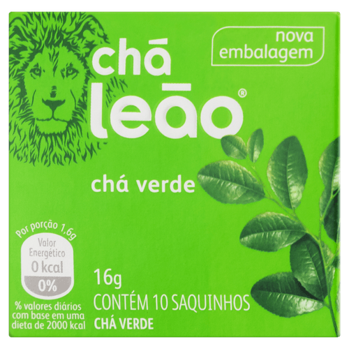 Cha-Verde-Cha-Leao-Caixa-16g-10-Unidades