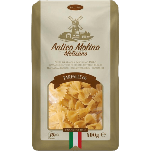 Massa-Italiana-Antico-Molino-Farfalle-66-Grano-Duro-500g