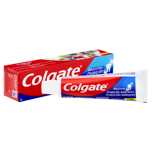Creme-Dental-com-Fluor-Menta-Refrescante-Colgate-Maxima-Protecao-Anticaries-Caixa-50g