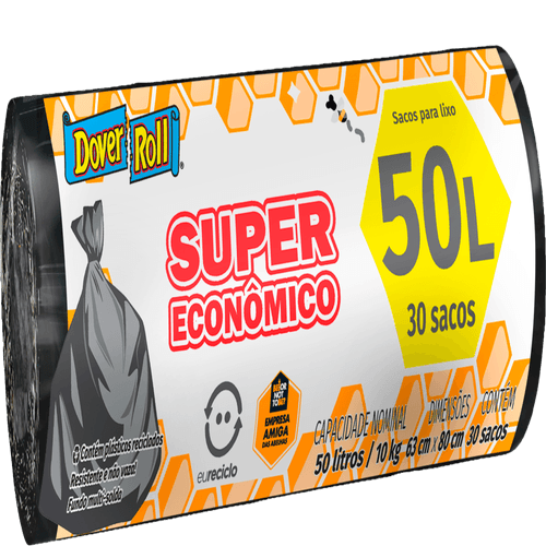 Saco-para-Lixo-50l-Dover-Roll-Super-Economico-30-Unidades